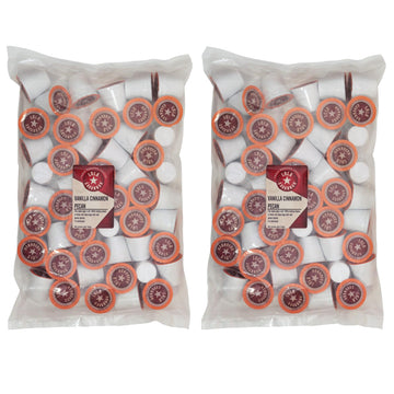 Lola Savannah Vanilla Cinnamon Pecan Caffeinated Coffee Pods Flavored Coffee in Pod Shaped Containers, 100 Count
