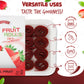 Essence 97 Fruit Roll Ups - Vegan, Non-GMO, No Added Sugar, Strawberry, 16 Count