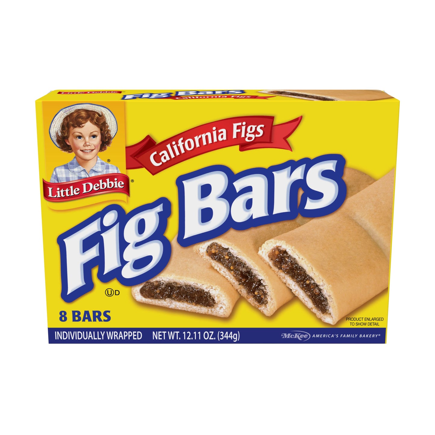 Little Debbie Snacks Fig Bars, 8-Count Box (Pack of 6)
