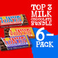 Tonys Chocolonely - Top 3 Milk Chocolate Bundle - Belgium Chocolate Bar, No Artificial Flavoring, Made From Fairtrade & B Corp