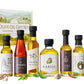 Kiri & Sons Olive Oil Gourmet Sampler Gift Set of 8 - Premium Extra-Virgin Olive Oil Made In Spain, Natural Flavors Include Mush