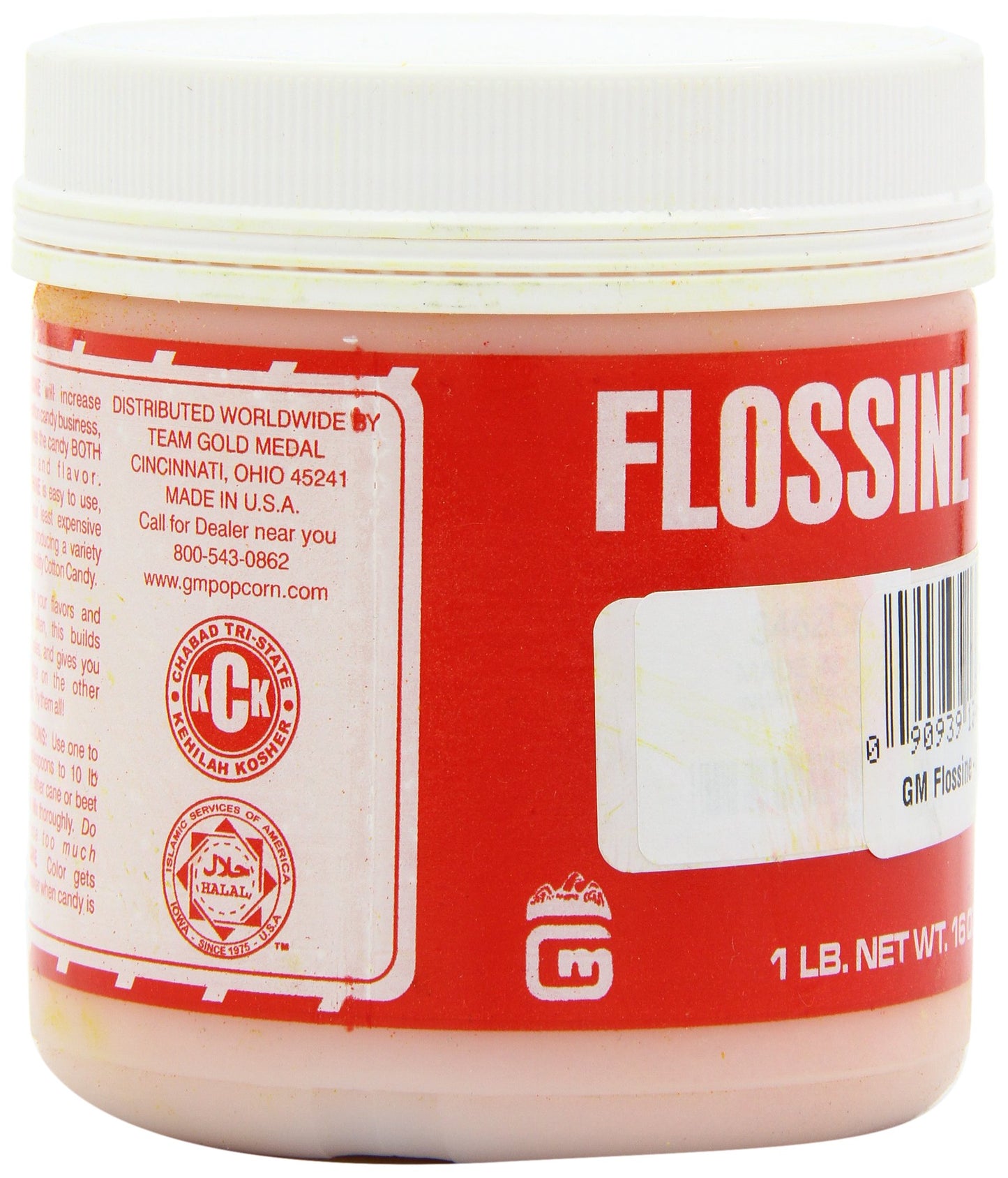 Gold Medal Flossine Can, Banana Flavor, 1 Pound, Model SYNCHKG027429