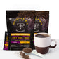 Grateful Earth Mushroom Coffee  Espresso Instant Coffee with Cinnamon  Turmeric  Lions Mane Mushrooms  L-Theanine  Chaga Super Brain Blend  Energy & Immune Support  Dairy & Gluten Free  2 Bags  40 Ct