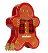 Walkers Shortbread Gingerbread Man Shortbread Holiday Cookies Tin, 10.6 Ounces Tin