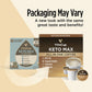 Vitacup Keto Max Dark Roast Coffee Pods, Ketosis & Energy, Butter, Mct Oil, Turmeric, B Vitamins, D3, All-In-One Keto Recyclable Single Serve Pod Compatible W/Keurig K-Cup Malt-Inspired,72 Ct