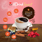 Smart Sips Coffee Decaf Flavored Coffee Variety Sampler - 48 Count, Medium Roast, Compatible with Keurig K-Cup malt-inspired