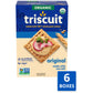Triscuit Organic Original Whole Grain Wheat Crackers, Organic Crackers, Vegan Snacks, Bulk Lunch Snacks, 6 - 7 oz Boxes