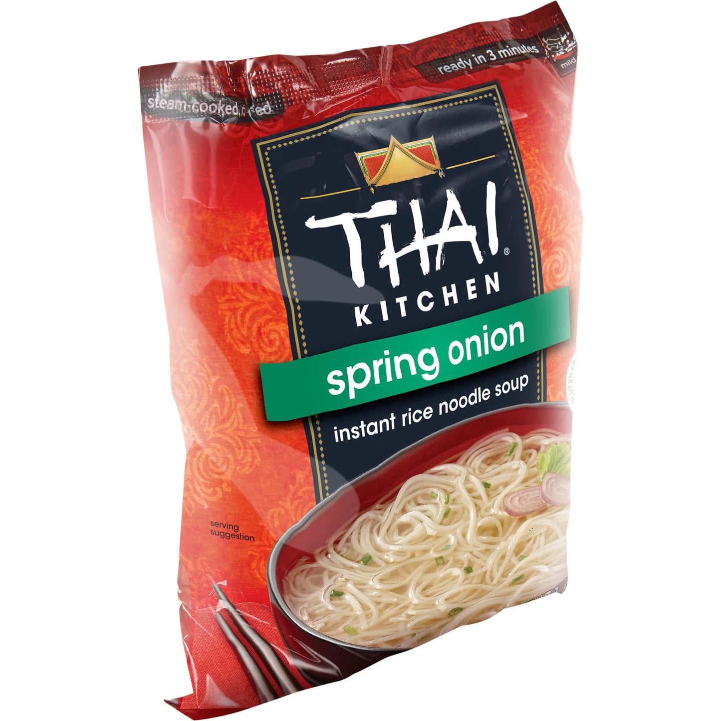 Thai Kitchen Gluten Free Spring Onion Instant Rice Noodle Soup, 1.6 Oz (Pack Of 12)