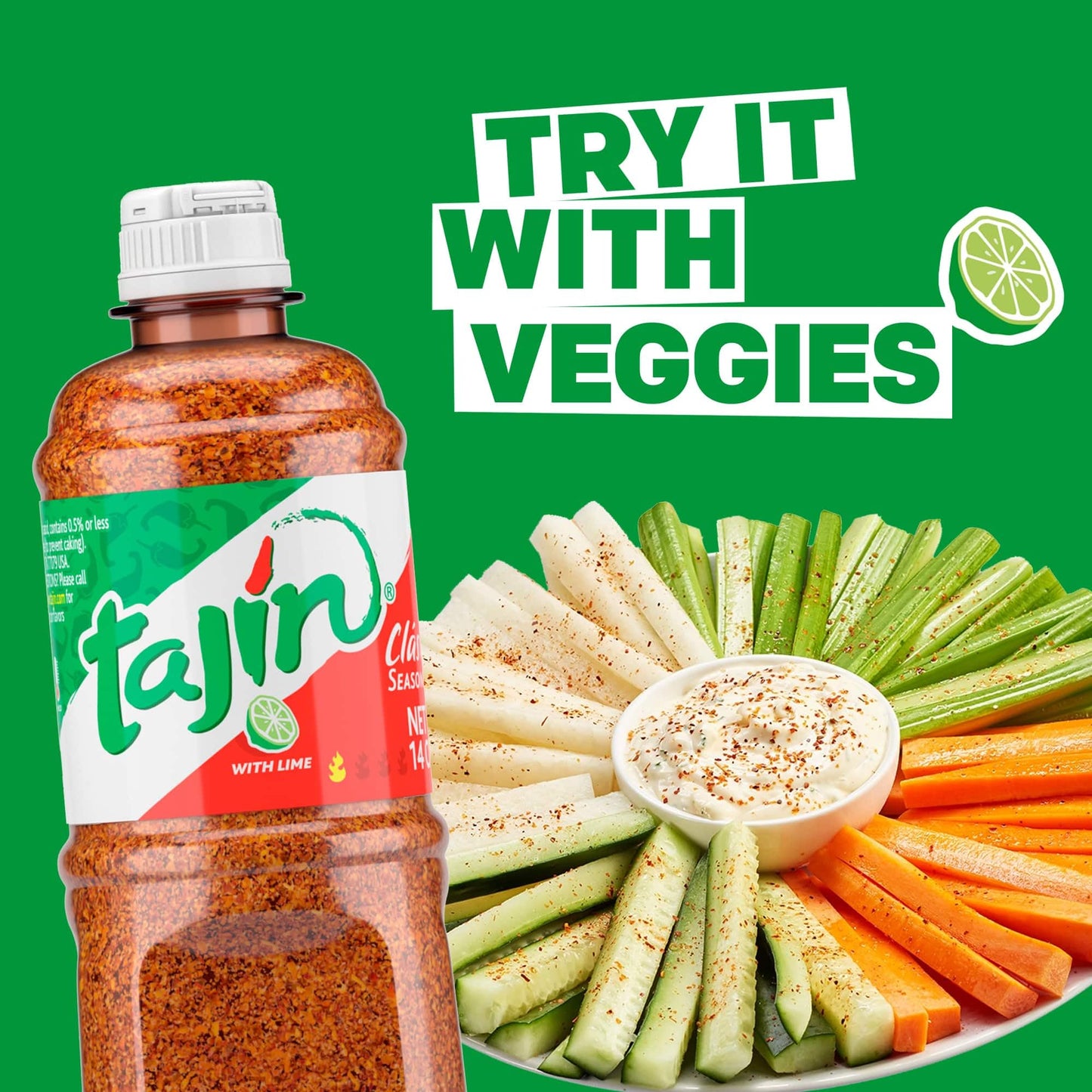 Taj  n Cl  sico Chile Lime Seasoning 14 oz (Pack of 1)