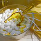 White Jordan Almonds (4-Pack) Wedding Shower Party Favor Premium White Candied Nuts (6 Lbs Total)
