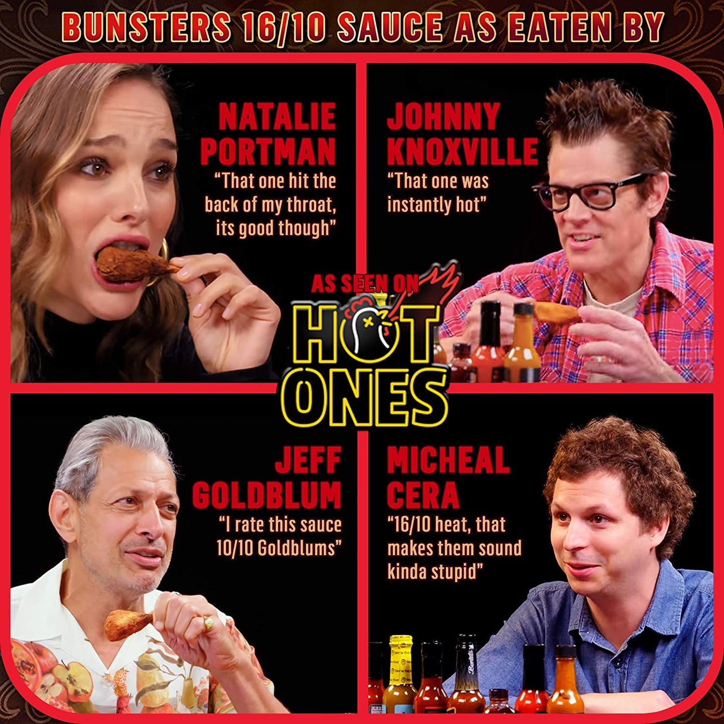 Bunsters Shit The Bed 12/10 Heat Hot Sauce - Chili Pepper with Aussie Fruit and Veg Plant Based  GMO  Gluten Free. The Perfect Hot Sauce Gift.