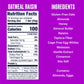 Over Easy Mini Granola Bars, Oatmeal Raisin, 100 Calories, Gluten Free, Dairy Free, 20 Count