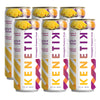 Kenetik Nootropic Ketone Drink, Caffeine & Sugar Free, 12 Fl Oz (Pack of 6), Pineapple Passionfruit