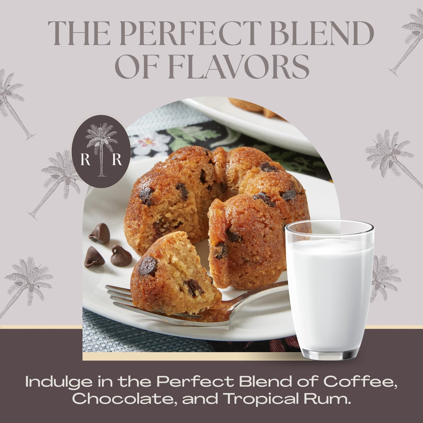 The Great Spirits Baking Co. Mini Bundt Cake, spirit-inspired flavor Runner Cappuccino Chip, 4 oz