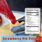 Jeynuuss Pastry Filling 3-Pack, 2 Pounds Bags Raspberry Filling For Cakes Strawberry Filling For Cakes Bavarian Cream Filling St
