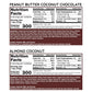 G2G Protein Bar, Coconut Lovers 2-Pack, 1 Box Peanut Butter Coconut, 1 Box Almond Coconut, Healthy Snack, Delicious Meal Replacement, Gluten-Free, Refrigerated For Freshness, 16 Count (2 Packs Of 8)