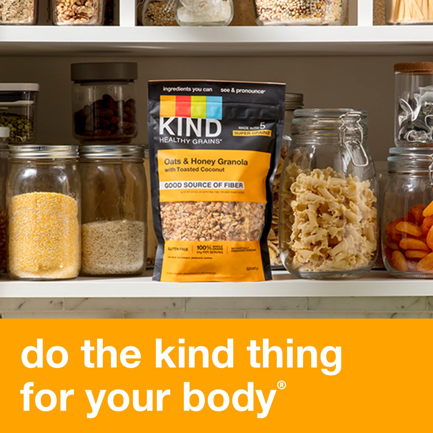 KIND Healthy Grains Clusters Oats & Honey, Gluten Free Snacks, 10g Protein, 11oz (Pack of 3)