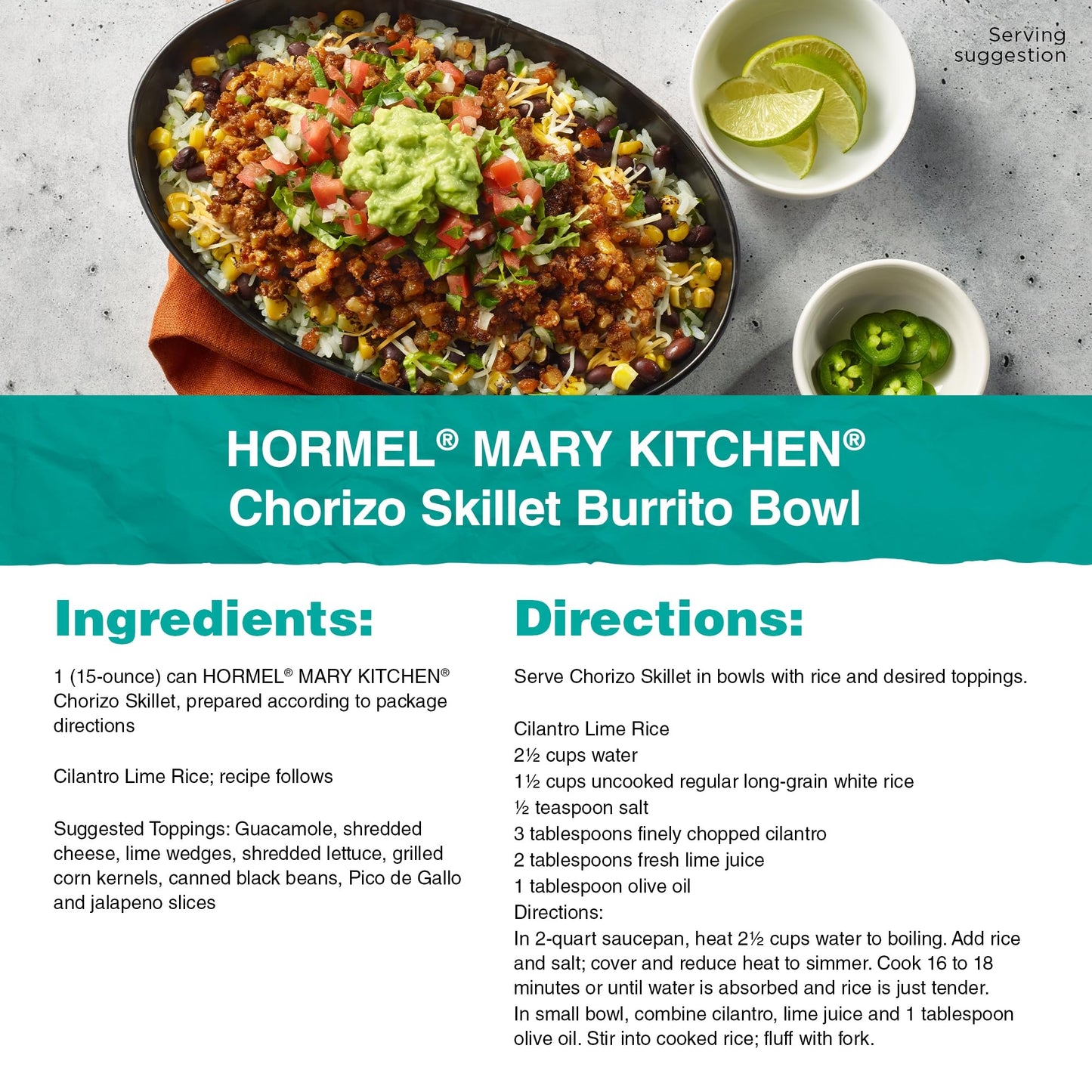 HORMEL Mary Kitchen Chorizo Skillet 14oz (Pack of 12)