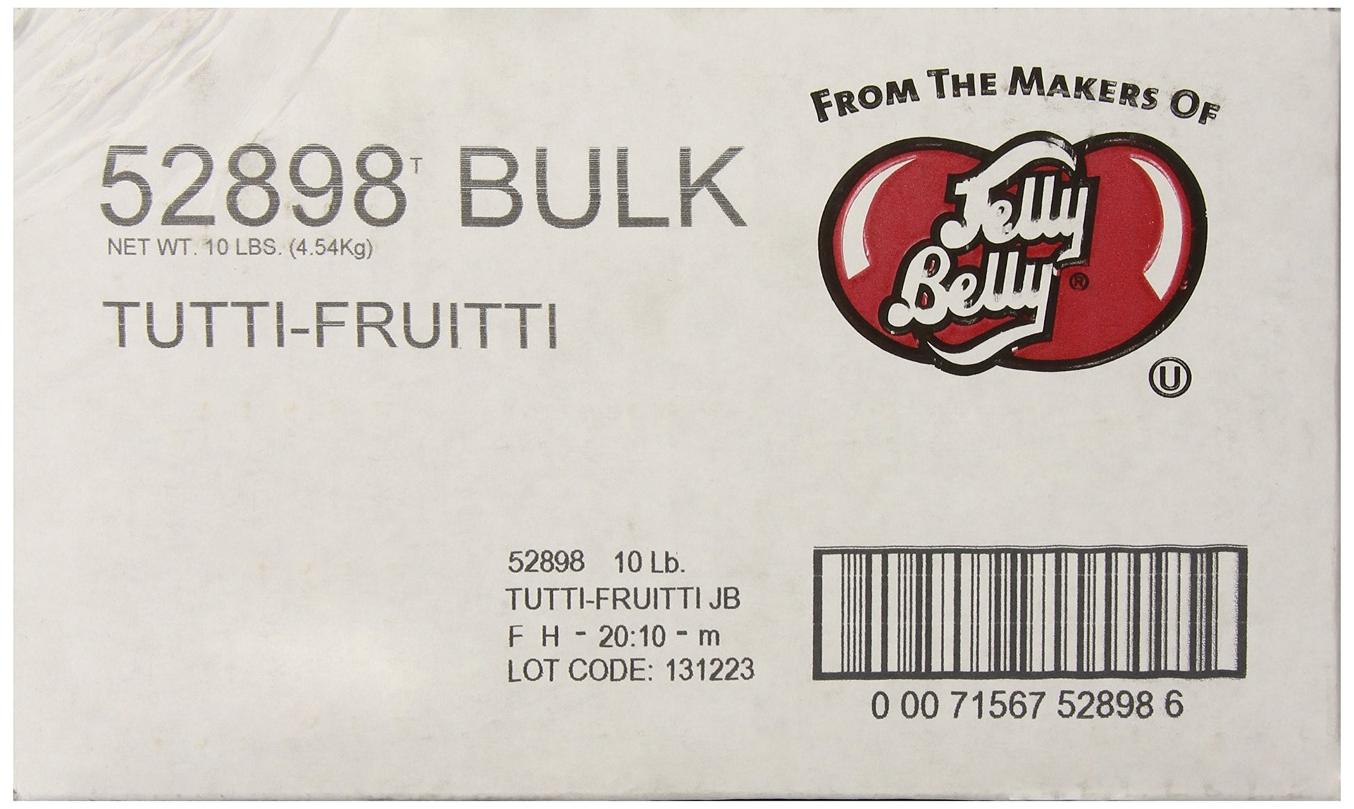 Jelly Belly Tutti-Fruitti Jelly Beans, 10-Pound Box