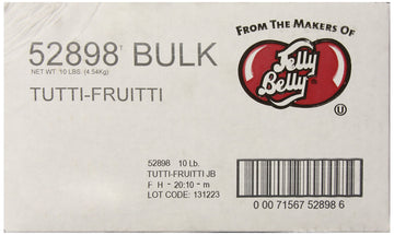 Jelly Belly Tutti-Fruitti Jelly Beans, 10-Pound Box