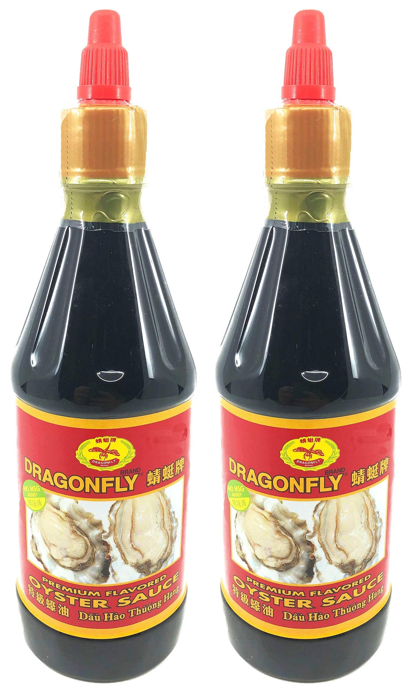 Dragonfly Premium Oyster Sauce, 19 Fl Oz, Pack of 2