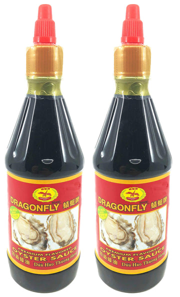 Dragonfly Premium Oyster Sauce, 19 Fl Oz, Pack of 2