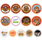 Perfect Samplers Caramel Coffee Pods Variety Pack, Medium Roast, 30 Count for Keurig K-Cup Machines