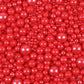 Red Sprinkles For Cake Decorating, Toppings Cake Decorations 3.5 Ounce, Edible Sugar Pearls Mixing Sizes For Cupcake Topper, Coo