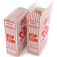 Snappy Popcorn 1-E Small Red and White Close Top Popcorn Boxes, 3/4 Oz, 500 Count