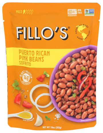 FILLOS Puerto Rican Pink Beans & Sofrito 10 OZ