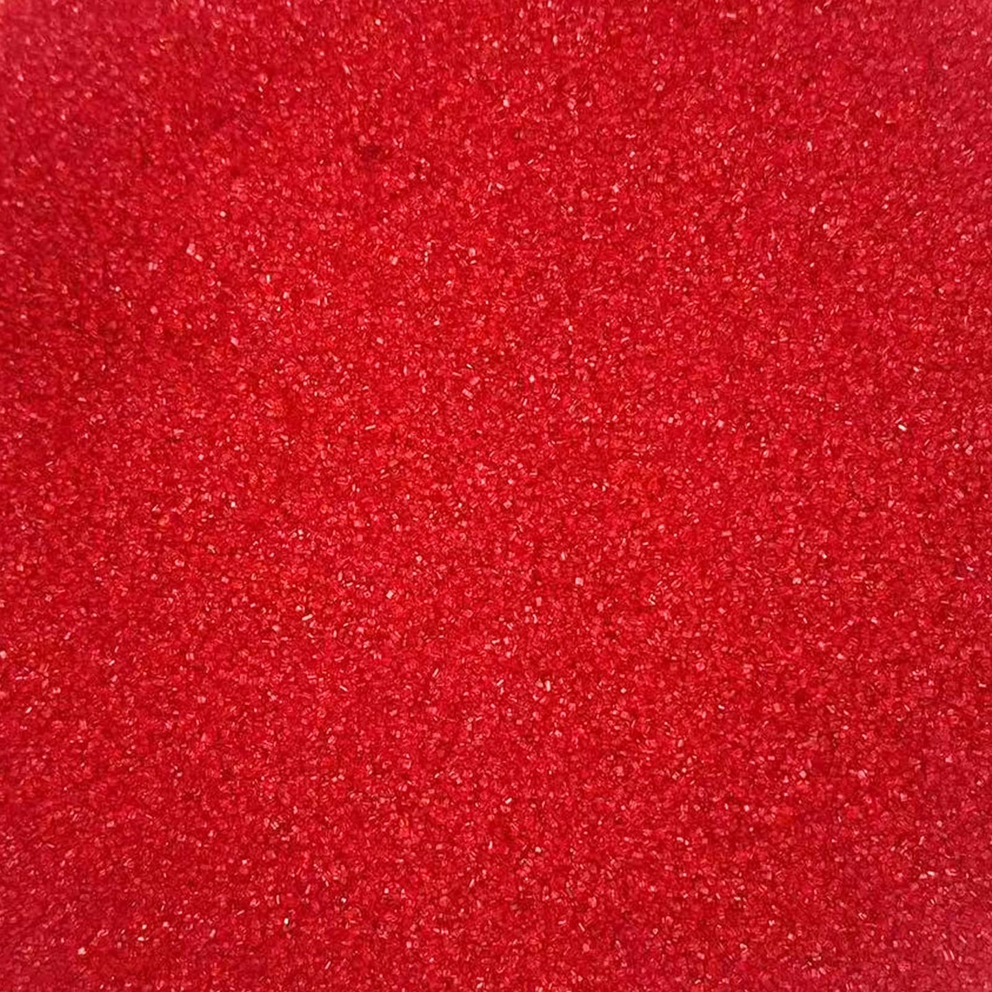 Philaeec Red Sanding Sugar Edible Sparkling Crystals For Baking Cake Decoration Cookie Ice Cream Cupcake Toppers Wedding Party V