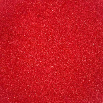 Philaeec Red Sanding Sugar Edible Sparkling Crystals For Baking Cake Decoration Cookie Ice Cream Cupcake Toppers Wedding Party V