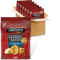 NABISCO Sargento® Cheese Bakes Aged White Cheddar Crackers, 27 oz, Bulk Snacks, Lunch Snacks, 6-4.5 oz Bags