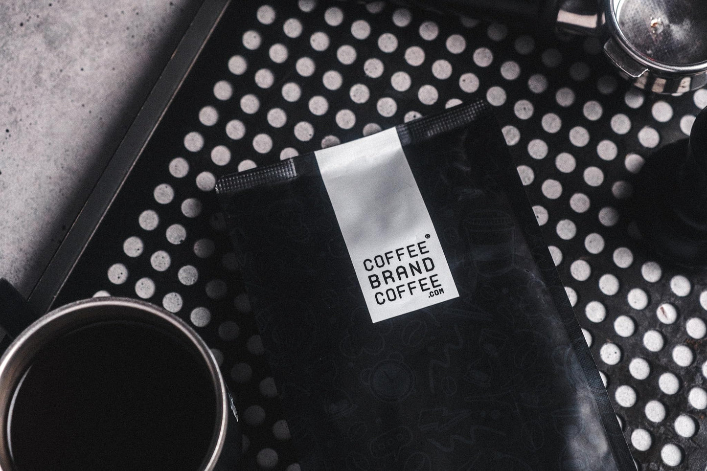 Coffee Brand Coffee Ethiopian Light Roast Ground Coffee, 12 Oz, Flavored with Blueberry, Vanilla, and Fruity Notes