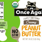 Once Again Organic Creamy Peanut Butter, 16oz - No Stir - Lightly Sweetened & Salted - USDA Organic, Gluten Free Certified, Vega