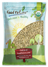 Food to Live Organic Hemp Seeds, 12 Pounds - Non-GMO Raw Hearts, Hulled, Shelled, Kosher, Vegan, Bulk, Low Carb, Low Sodium, Goo