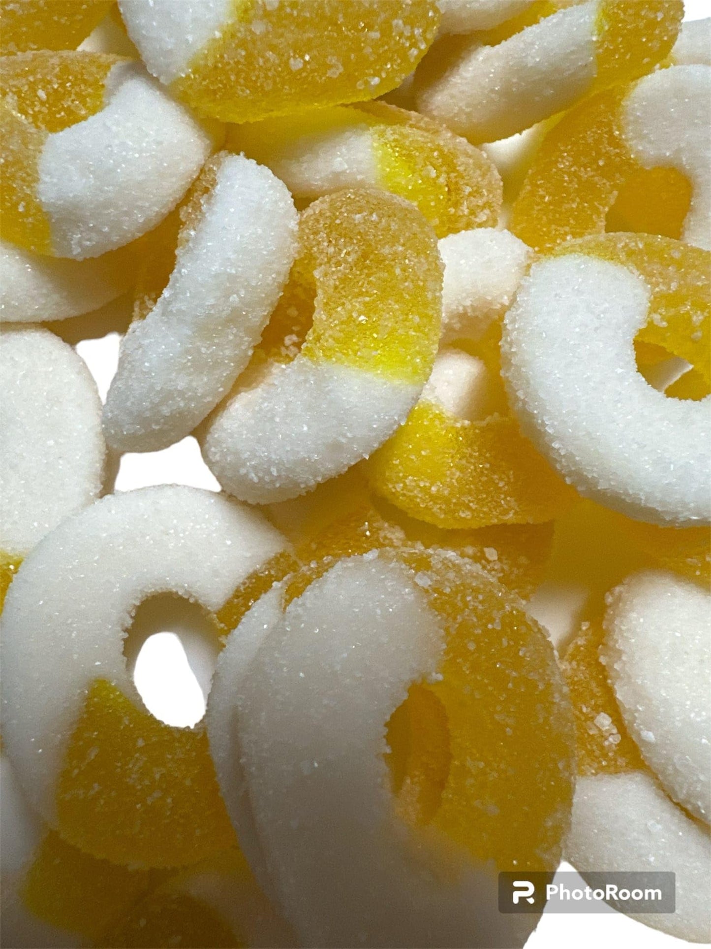 Firstchoicecandy Gummy Rings (1 Pound (Pack Of 1), Pineapple)