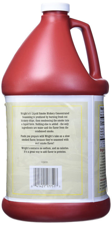 Wright'S Natural Hickory Seasoning Liquid Smoke, 128 Ounce
