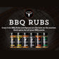 Cuso Cuts Hot Honey BBQ Seasoning Rub - All-Purpose Spice Blend for Meat & Chicken - 5 oz Bottle