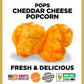 Bulk Caramel Popcorn & Cheese Popcorn Mix-Sweet & Salty-Chicago Mix-Free Sanitary Scooper & 20 Gift Bags Included!