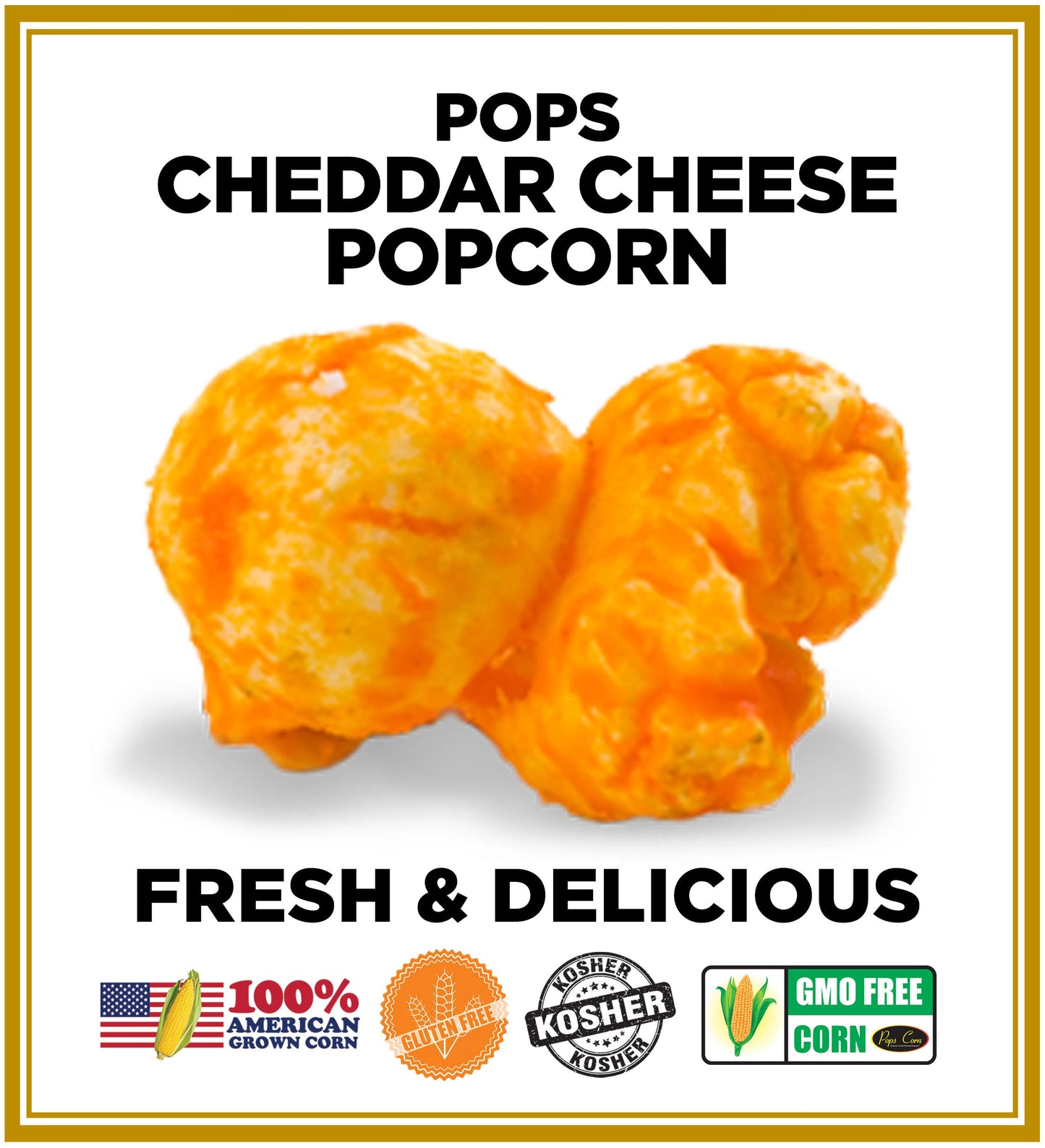 Bulk Caramel Popcorn & Cheese Popcorn Mix-Sweet & Salty-Chicago Mix-Free Sanitary Scooper & 20 Gift Bags Included!