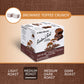 Bostons Best Gourmet Coffee - Brownie Toffee Flavor, Medium Roast, 42 Single Serve Cups, Compatible with Keurig Coffee Maker