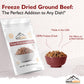 Mountain Essentials Freeze-Dried Ground Beef – Pre-Cooked And Ready-To-Eat Hamburger Meat | Everyday Meal Prep, Emergency Food Supply, Camping And Survival Food | 10 Servings Per Pouch | Made In Usa | 7-Year Shelf Life | Pack Of 1
