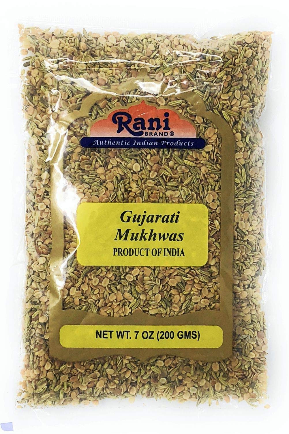 Rani Gujarati Mukhwas (Special After Dinner Mix) 7Oz (200G) ~ Vegan | Kosher | Gluten Friendly | No Colors | Indian Origin