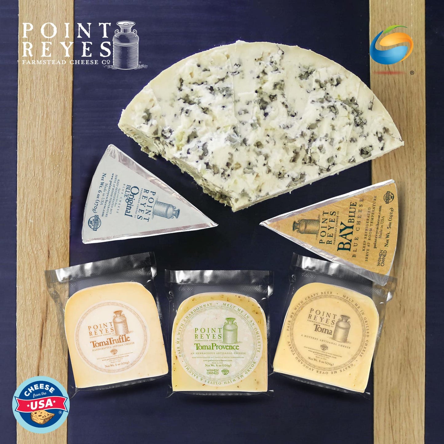 Point Reyes Original Blue Cheese Wedge, 6 Oz
