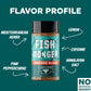 Fire & Smoke Society Fish Monger Seafood Seasoning, Himalayan Pink Salt & Herbs, 5.2 oz