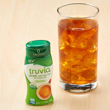 Truvia Organic Zero-Calorie Liquid Stevia Sweetener, Fluid Ounce Bottle, Original Flavor, 2.7 Fl Oz (Pack Of 12)