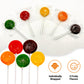 Lollipops Individually Wrapped - 2 Pound (About 75 Pcs.) Bulk Suckers For Kids - Classic Lollipops Bulk Flats -5 Assorted Fruit