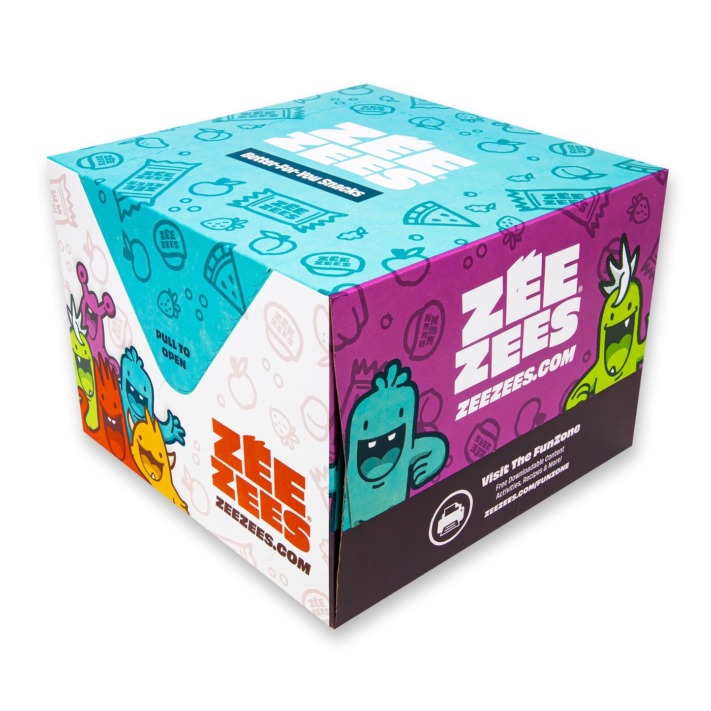 Zee Zees Campfire Smores Soft Baked Snack Bars, 2.2 oz, 24 pack, Nut Free, Whole Grain, Safe for School, On-The-Go, Kosher, All