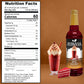 Syruvia Red Velvet Coffee Syrup - 25.4 Fl Oz Premium Coffee Flavoring Syrup - Kosher Coffee Syrups, Gluten Free, No Coloring, Pe
